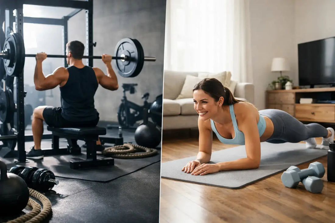 Home Gym Versus Living Room Workouts