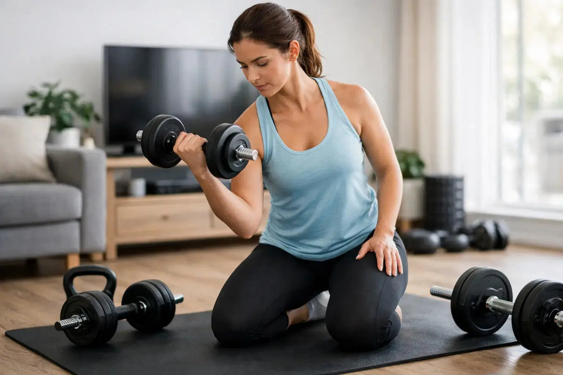 How to Start Lifting Weights at Home Safely