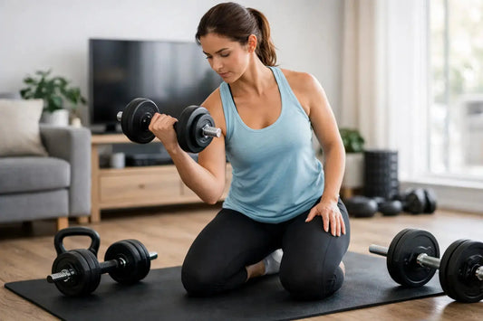 How to Start Lifting Weights at Home Safely