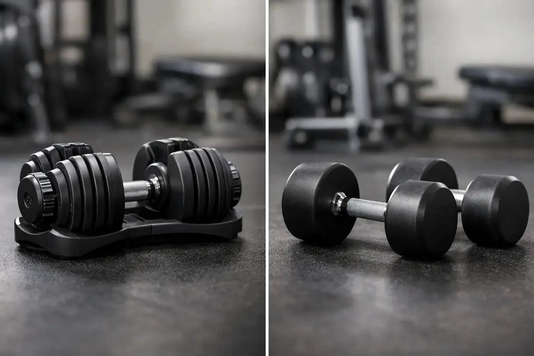Adjustable Dumbbells Versus Fixed Dumbbells